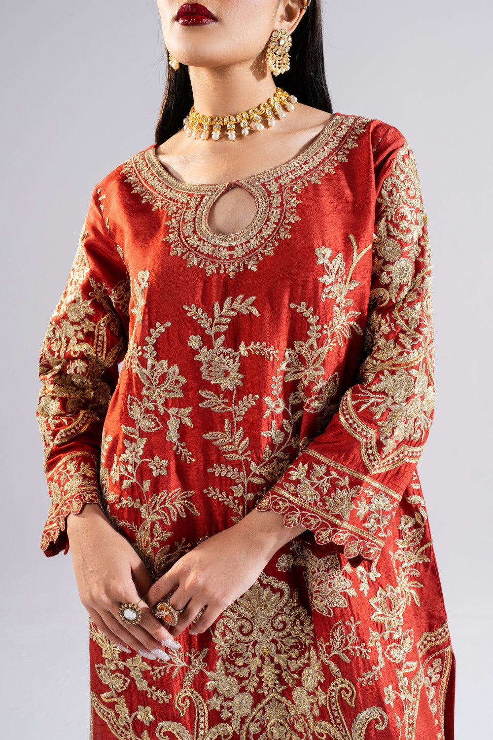 Maryum N Maria | Luna Formals | ZAHARI by Maryum N Maria - Designer Dress - Type: Ladies Clothes - Available at Libayah - 100% Original