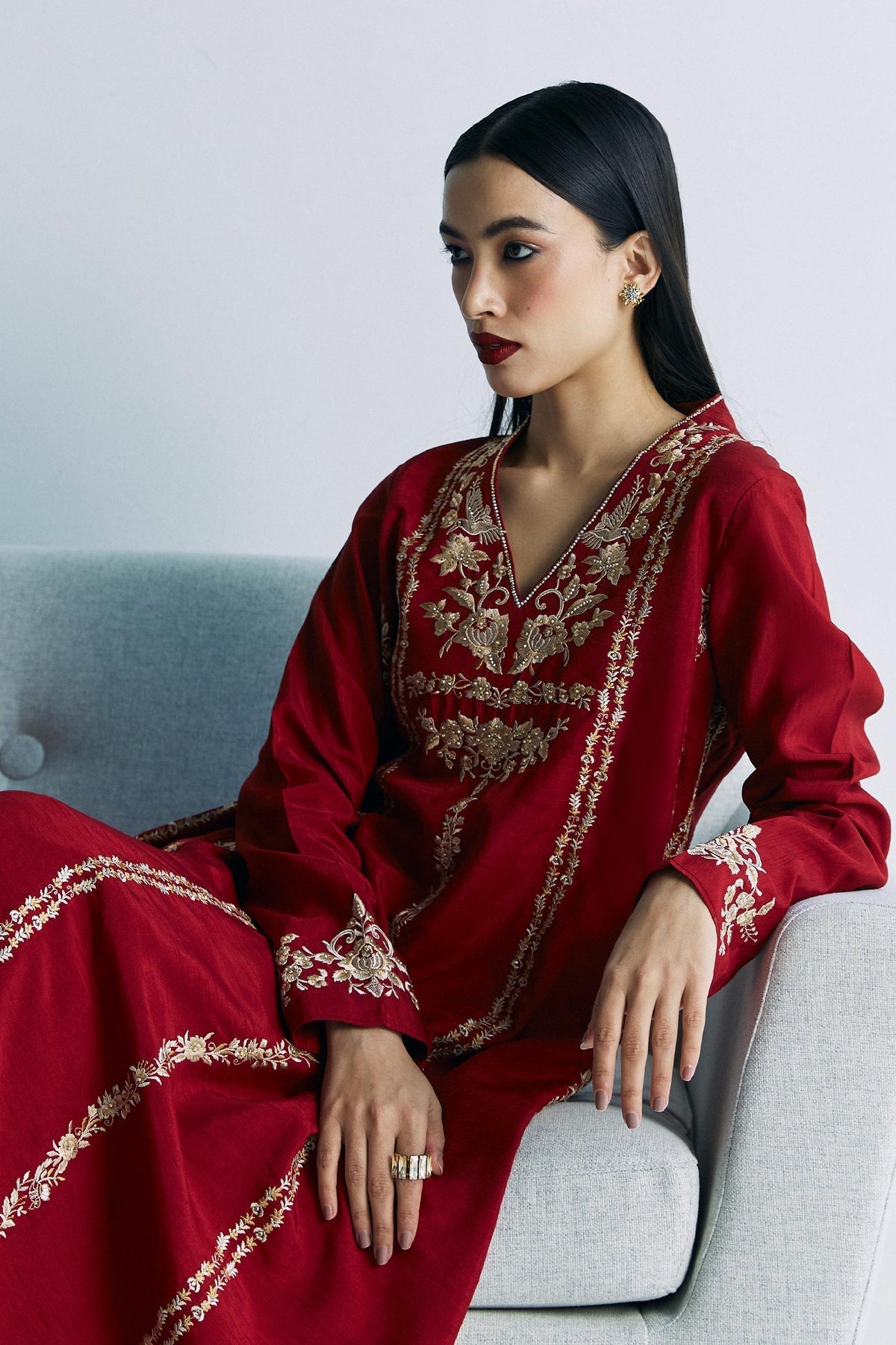 Zara Shahjahan | Festive Eid 24 | ZC-2039 by Zara Shahjahan - Designer Dress - Type: Ladies Clothes - Available at Libayah - 100% Original