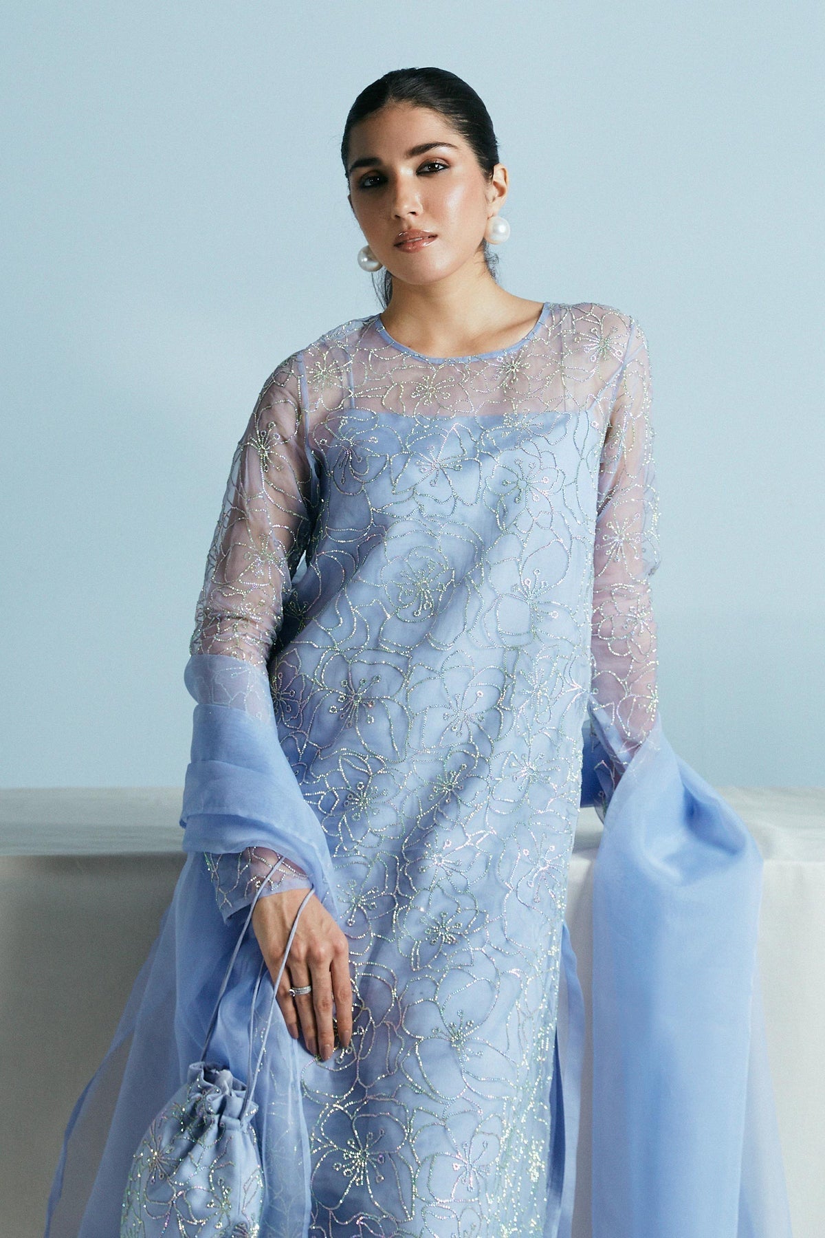Zara Shahjahan | Festive Eid 24 | ZC-2045 by Zara Shahjahan - Designer Dress - Type: Ladies Clothes - Available at Libayah - 100% Original