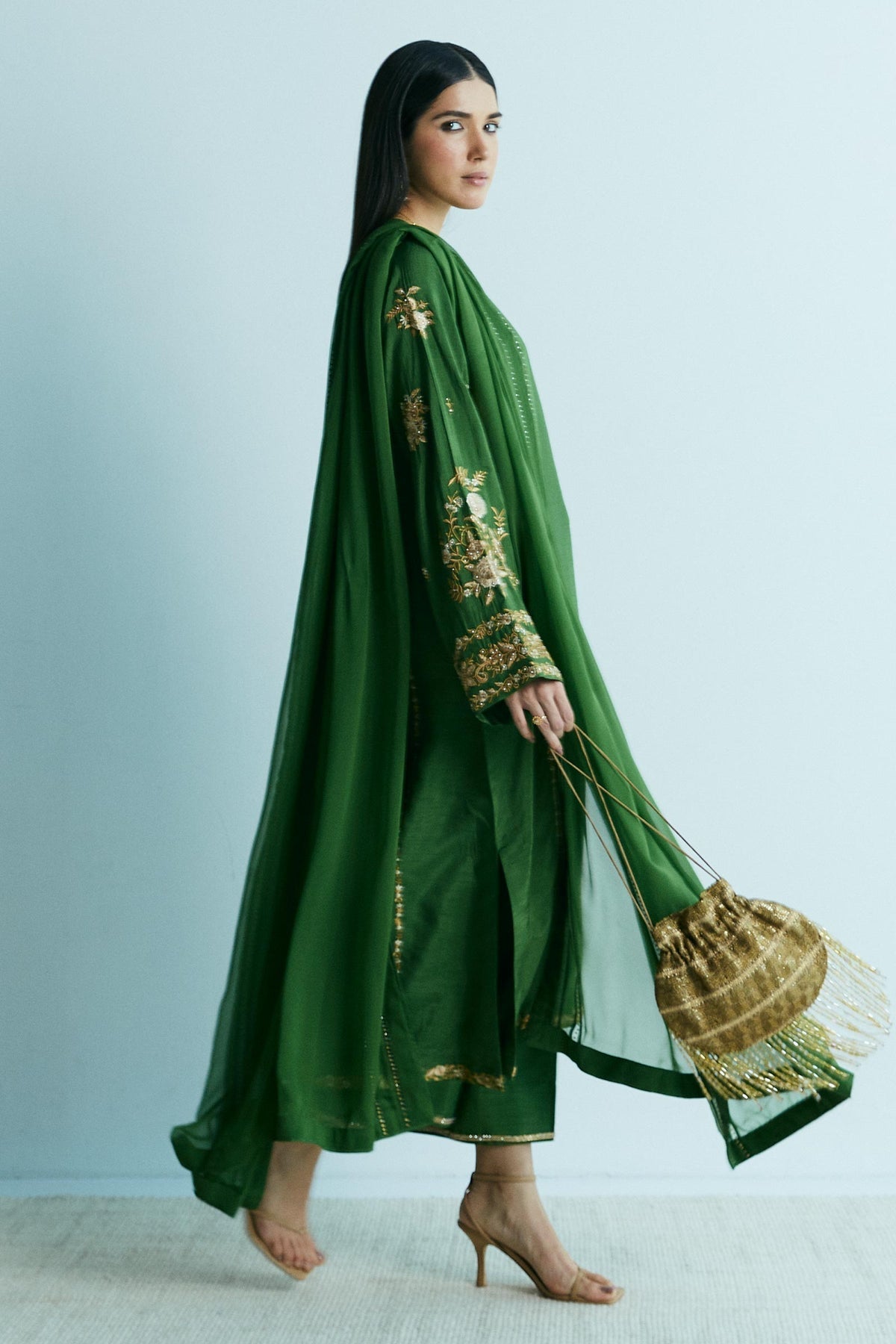 Zara Shahjahan | Festive Eid 24 | ZC-2025 by Zara Shahjahan - Designer Dress - Type: Ladies Clothes - Available at Libayah - 100% Original