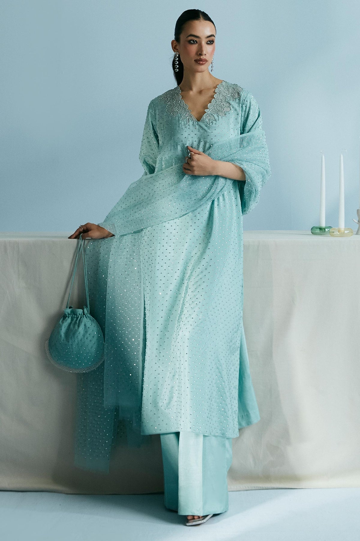 Zara Shahjahan | Festive Eid 24 | ZC-2029 by Zara Shahjahan - Designer Dress - Type: Ladies Clothes - Available at Libayah - 100% Original