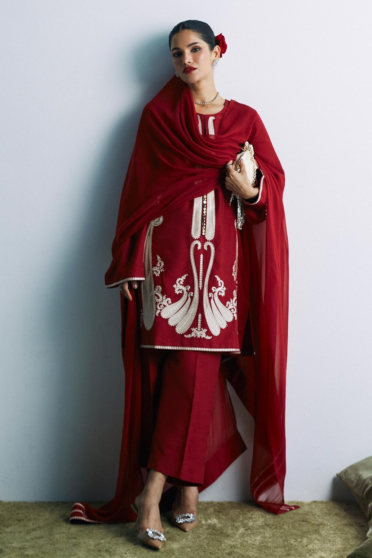 Zara Shahjahan | Festive Eid 24 | ZC-2031 by Zara Sahjahan - Designer Dress - Type: Ladies Clothes - Available at Libayah - 100% Original