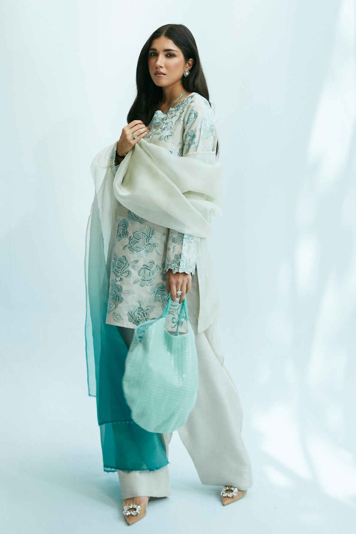 Zara Shahjahan | Festive Eid 24 | ZC-2034 by Zara Shahjahan - Designer Dress - Type: Ladies Clothes - Available at Libayah - 100% Original