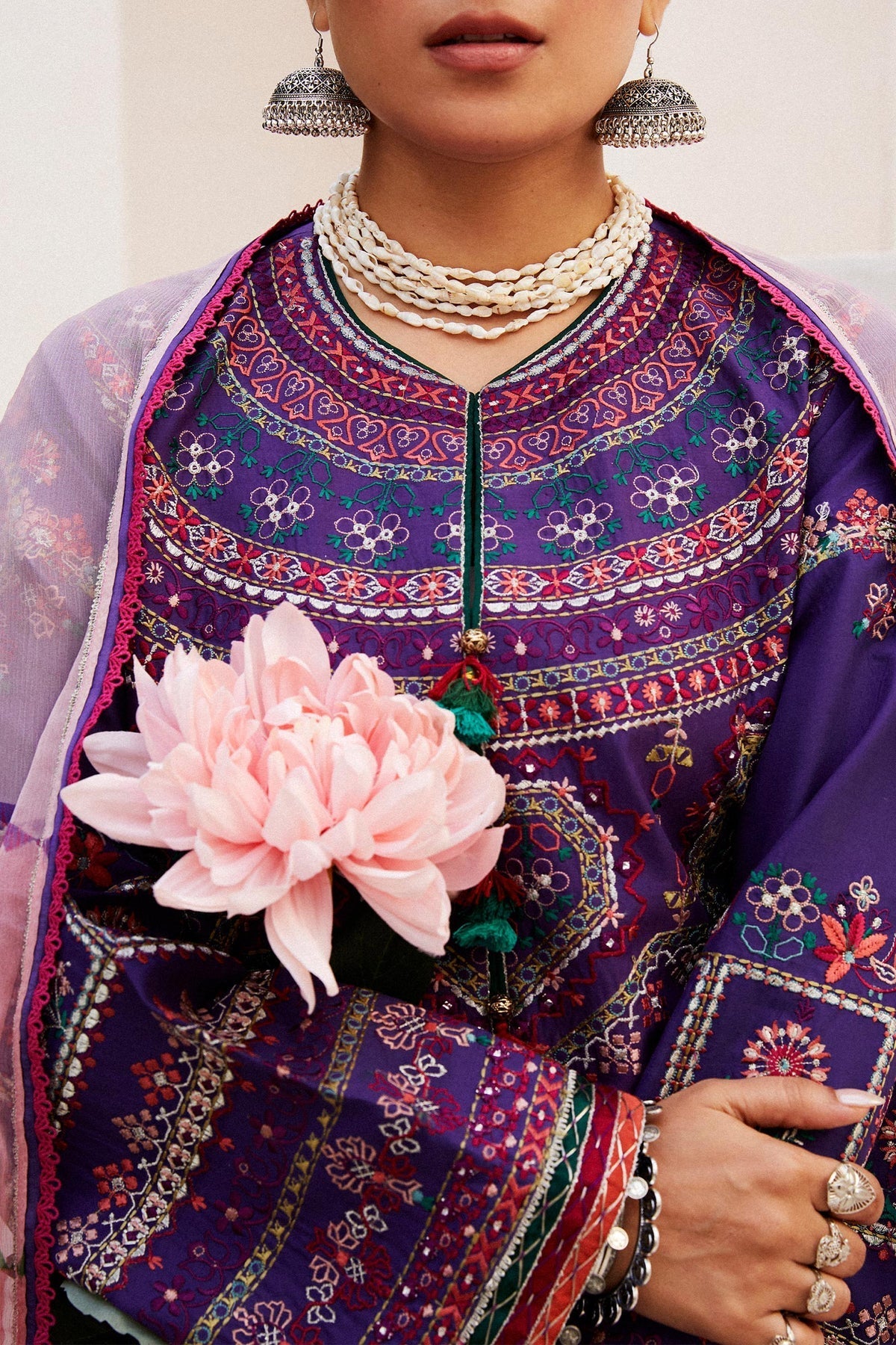 Zara Shahjahan | Luxury Lawn 24 | LAMIA-7B by Zara Shahjahan - Designer Dress - Type: Ladies Clothes - Available at Libayah - 100% Original