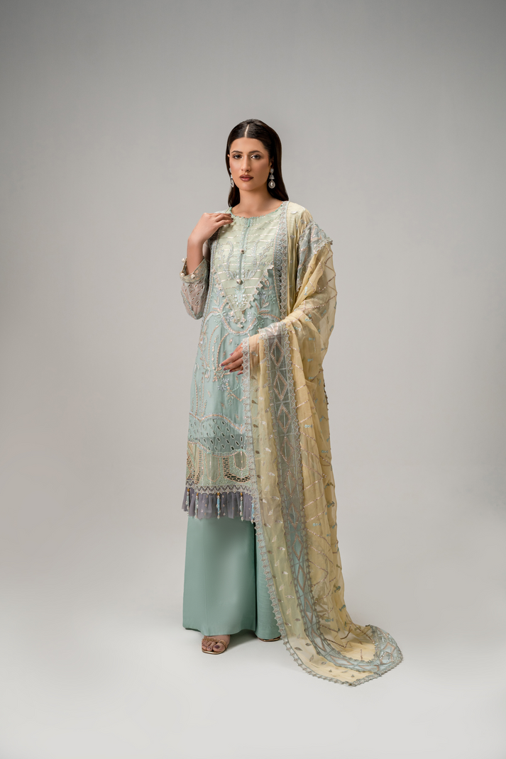 Zebtan | Aura Formals | AR-08 by Zebtan - Designer Dress - Type: Ladies Clothes - Available at Libayah - 100% Original
