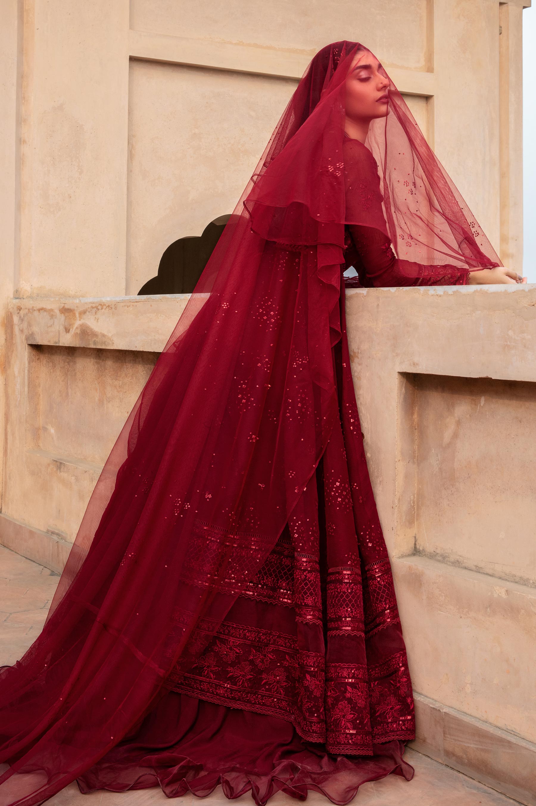 Zeen | Azalea Collection | Merlot by Zeen - Designer Dress - Type: Ladies Clothes - Available at Libayah - 100% Original